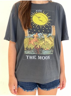 Camiseta Carta tarot - A Lua