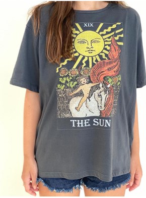 Camiseta Carta tarot - O sol