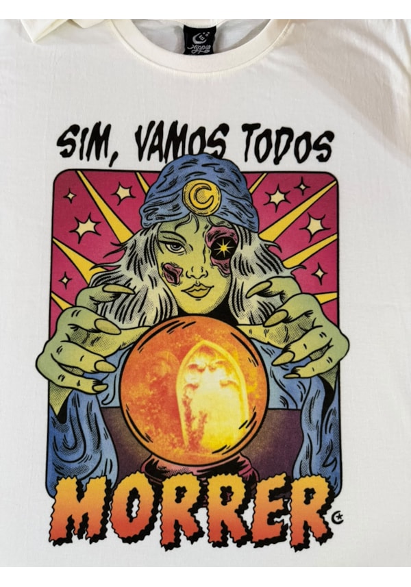 Camiseta Cartomante - Off-White
