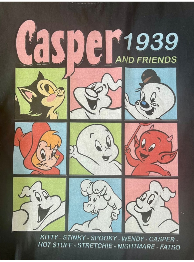 Camiseta Casper 1939 - Chumbo — imagem 2