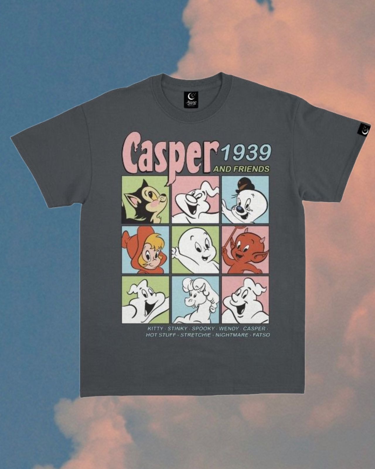 Camiseta Casper 1939 - Chumbo — imagem 1