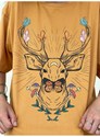Camiseta Cervo Encantado - Caramelo