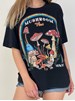Camiseta Cogumelos Fest - Preta