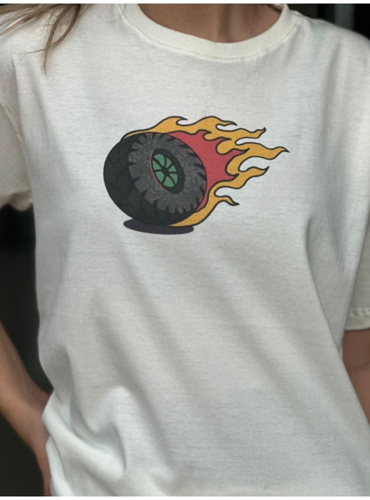 Camiseta Colapsei - Off-White - Frente e Verso — imagem 4