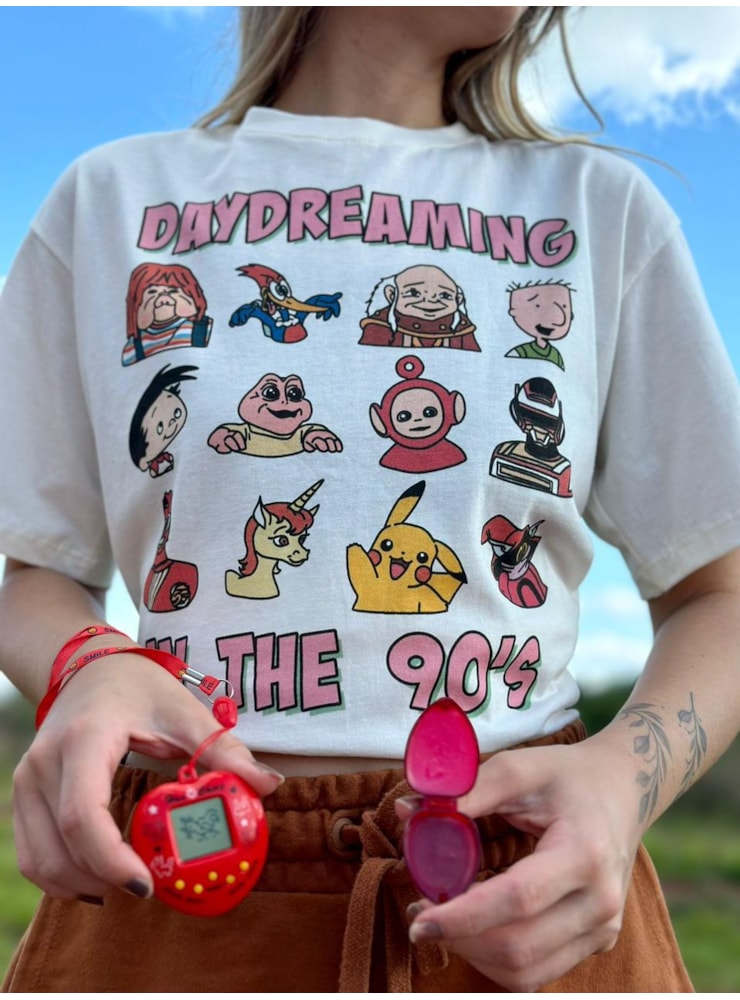 Camiseta Daydreaming 90s - Off-White — imagem 2