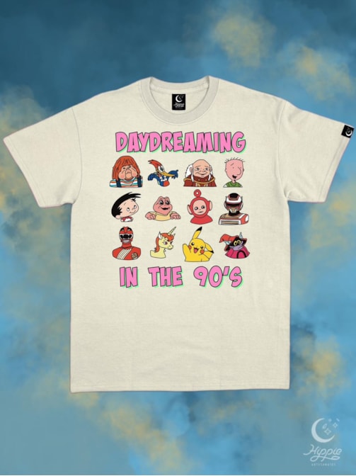 Camiseta Daydreaming 90s - Off-White