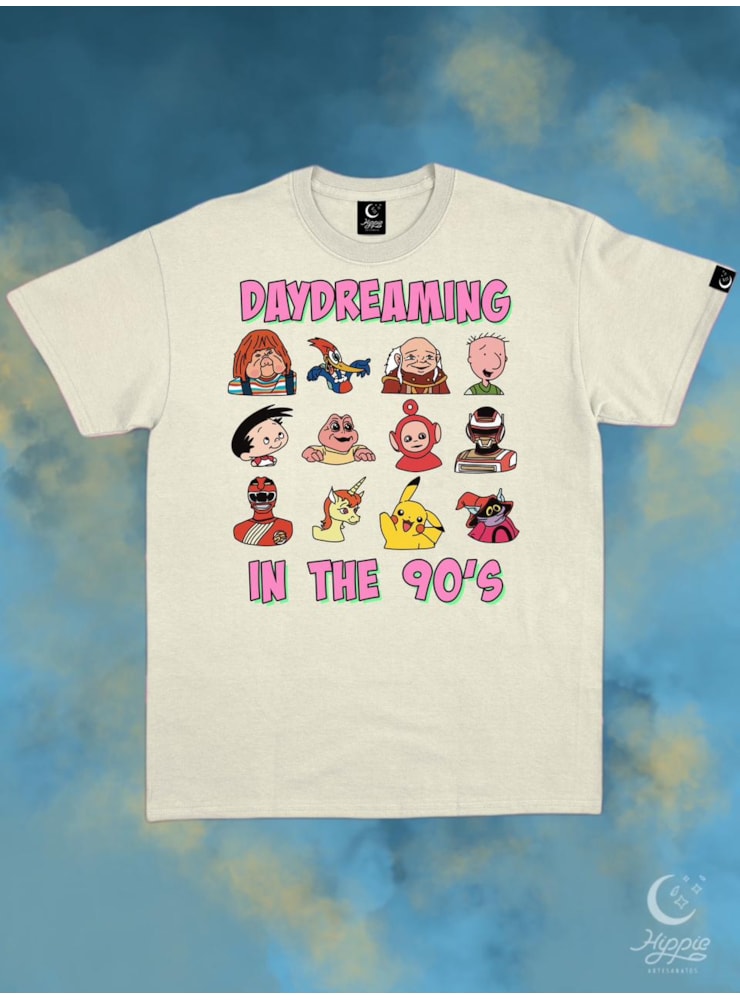 Camiseta Daydreaming 90s - Off-White — imagem 1