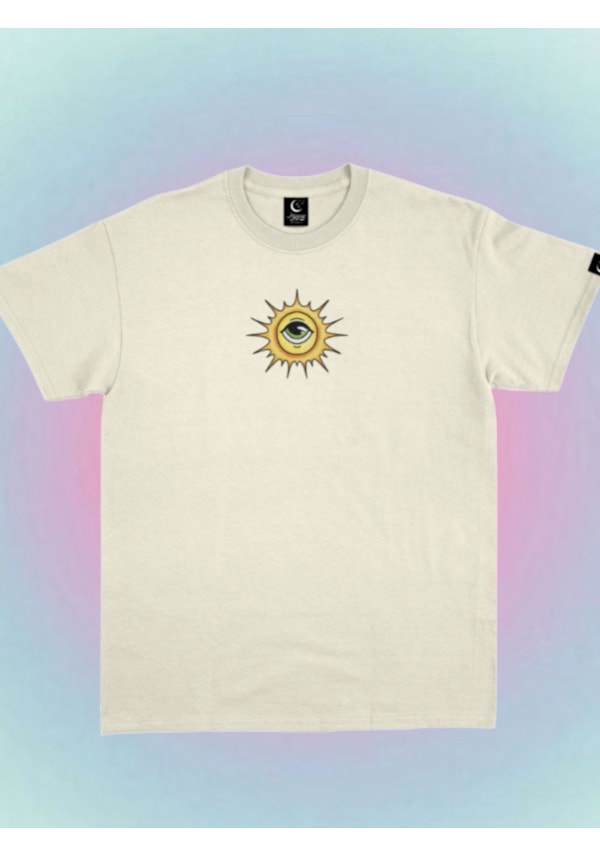 Camiseta Decisões são Portais - Off-White- Frente e Verso
