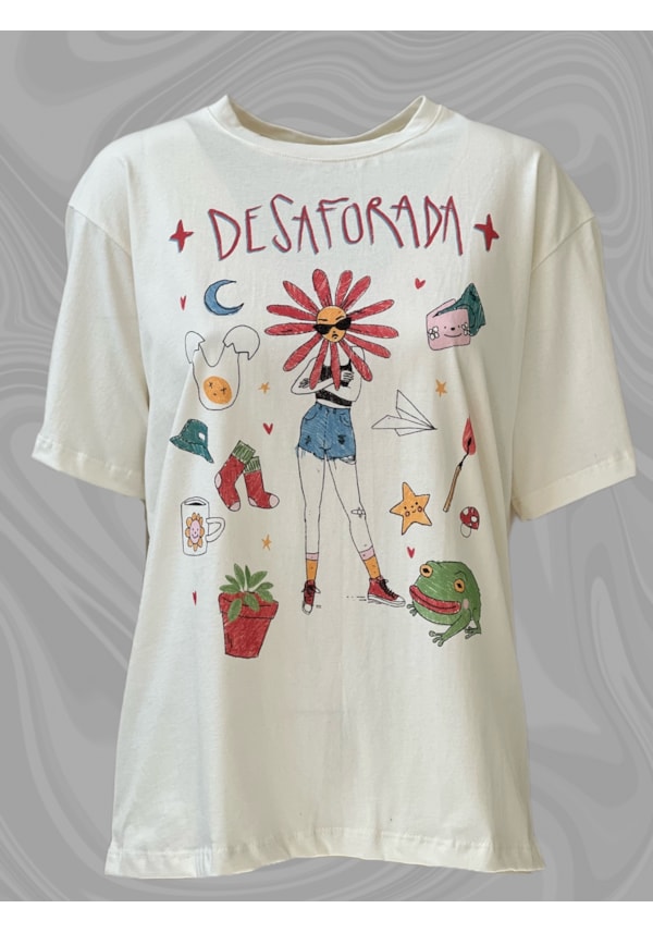 Camiseta Desaforada - Off-White