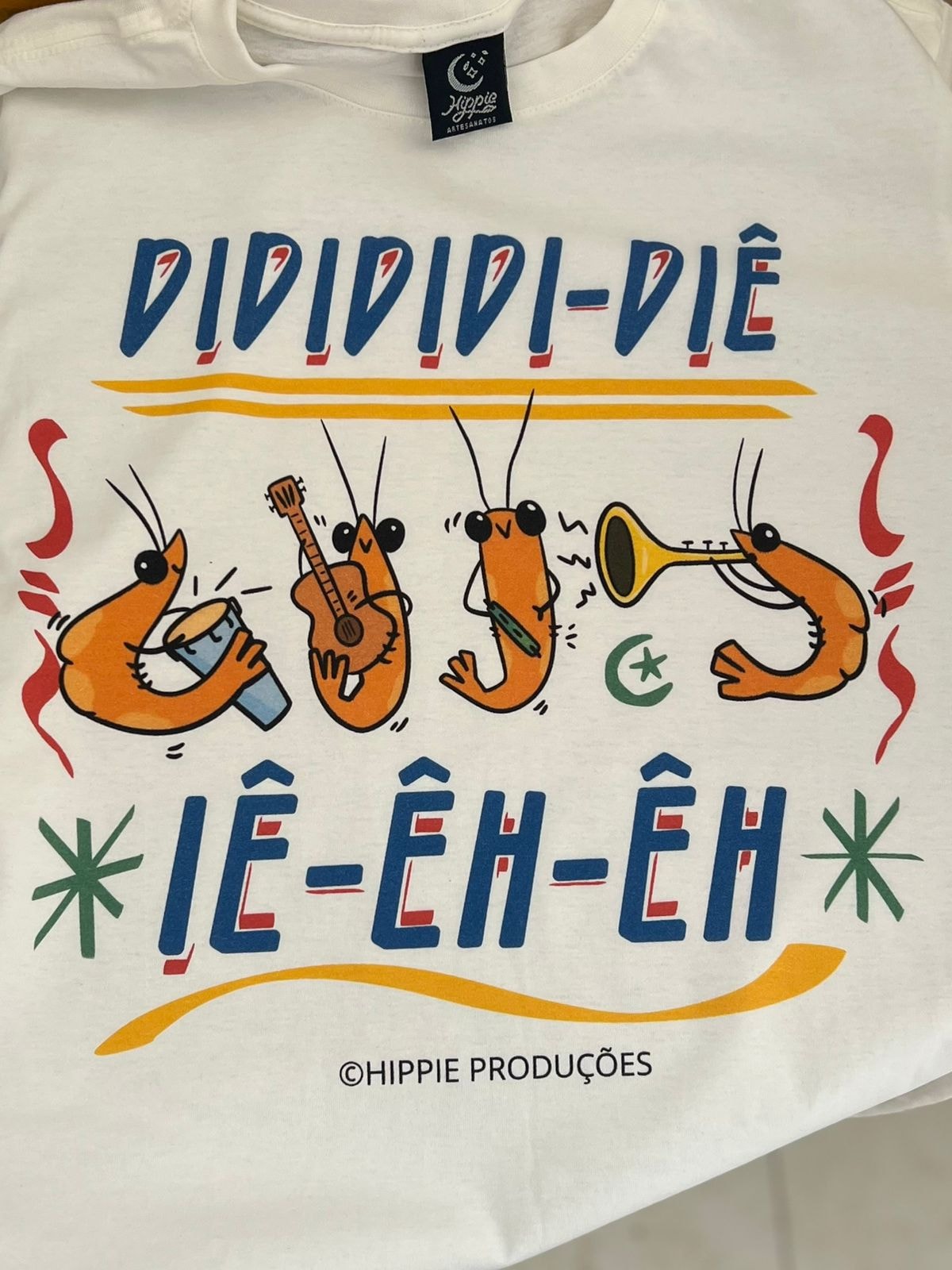 Camiseta Didididi-diê - Off-White