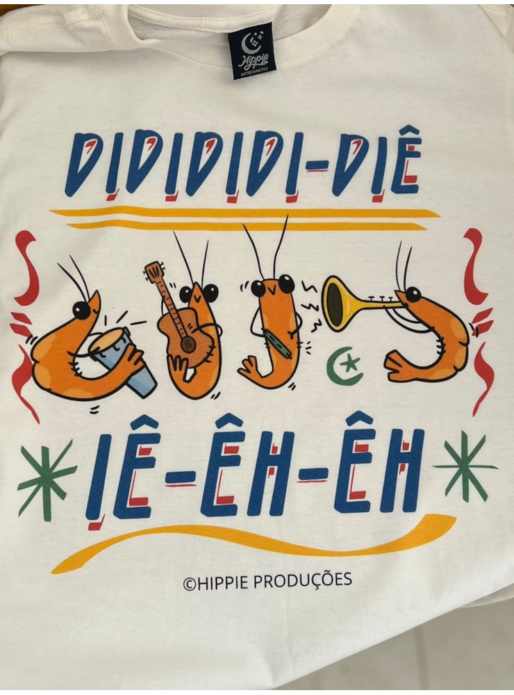 Camiseta Didididi-diê - Off-White — imagem 2