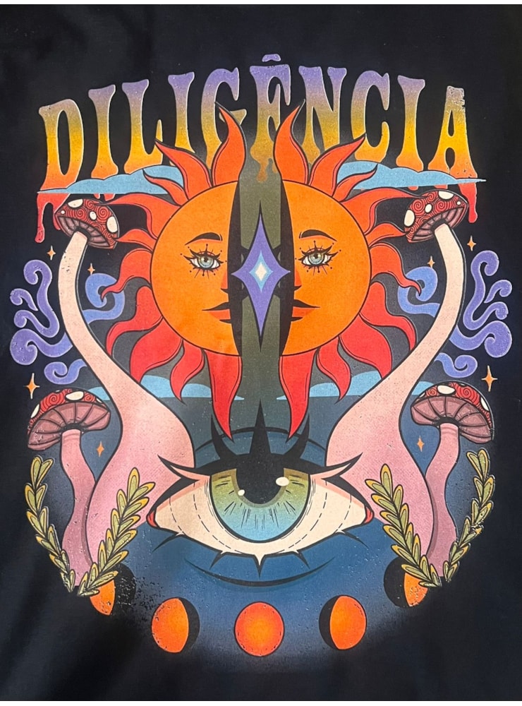 Camiseta Diligência - Preta — imagem 2