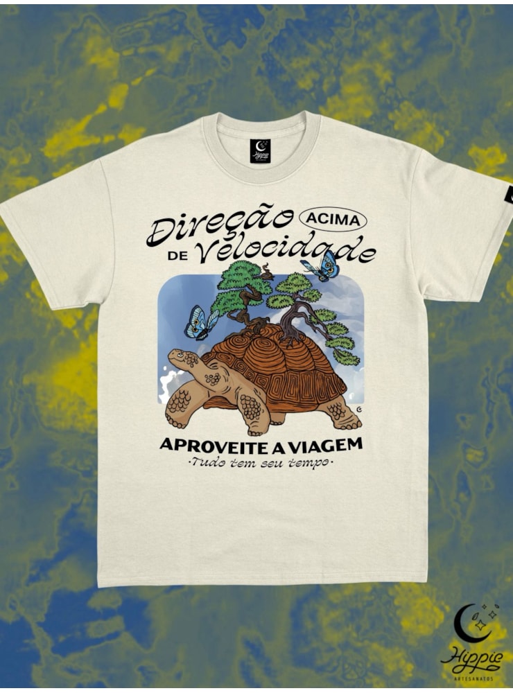 Camiseta Direção acima de velocidade - Off-White — imagem 1