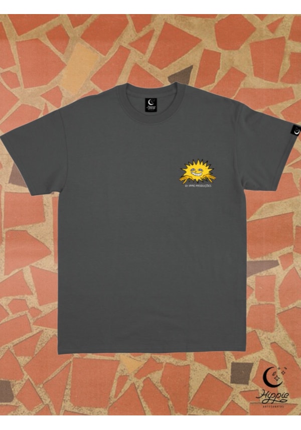 Camiseta - Disperso - Chumbo - Frente e Verso