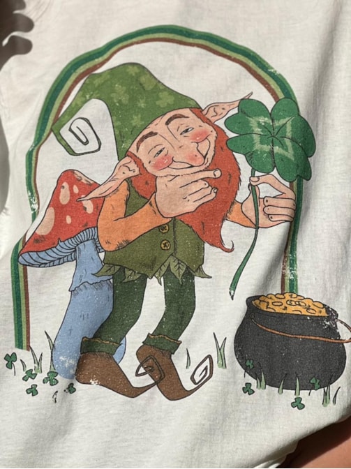 Camiseta Duende Da Sorte - Off-White