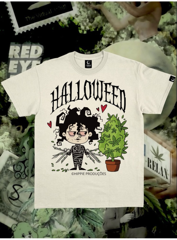 Camiseta Edward Halloweed - Off-White — imagem 2