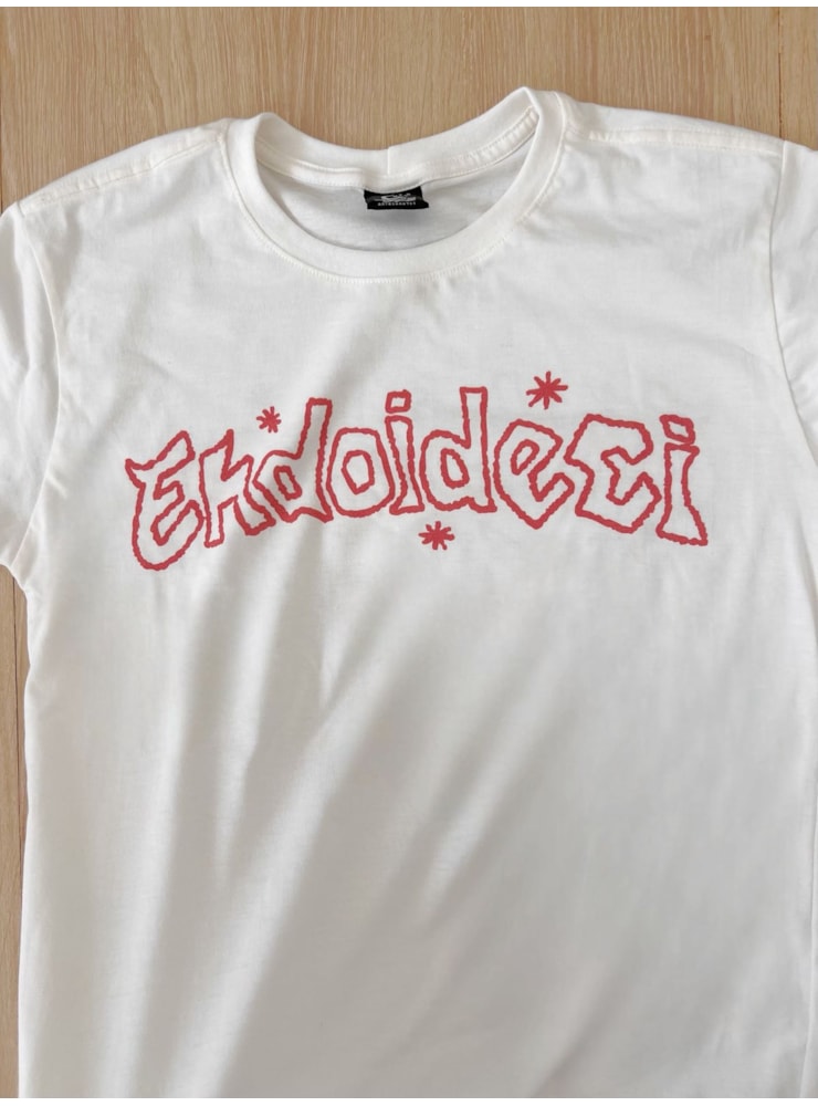 Camiseta Endoideci - Off-White - Frente e Verso — imagem 4