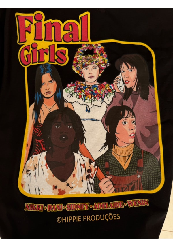 Camiseta Final Girls - Preta