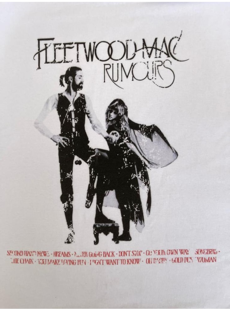 Camiseta Fleetwood Mac - Branca — imagem 3