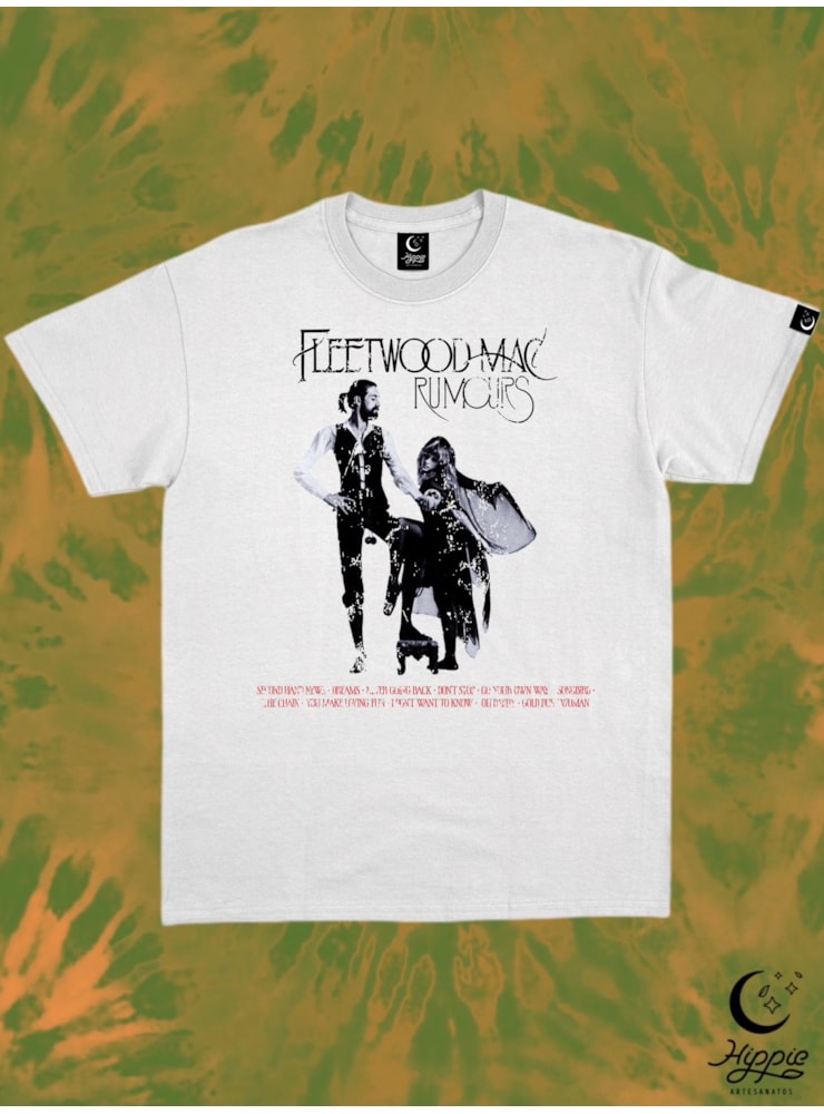 Camiseta Fleetwood Mac - Branca — imagem 1