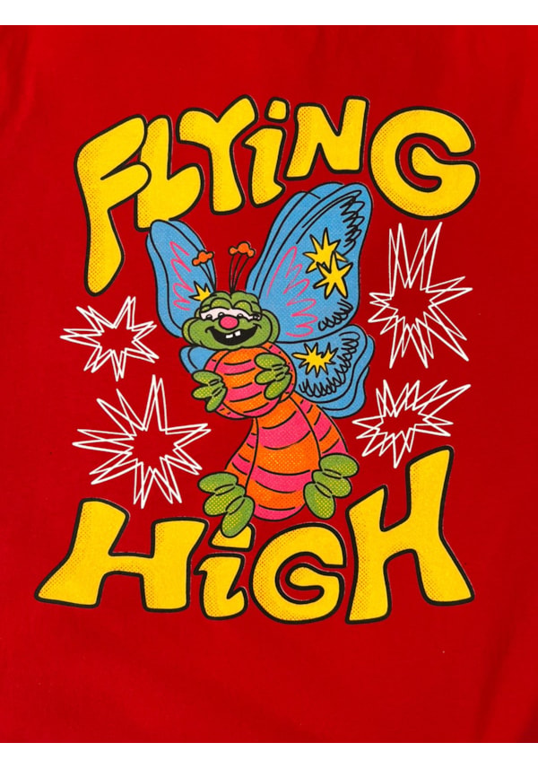 Camiseta Flying High - Vermelha