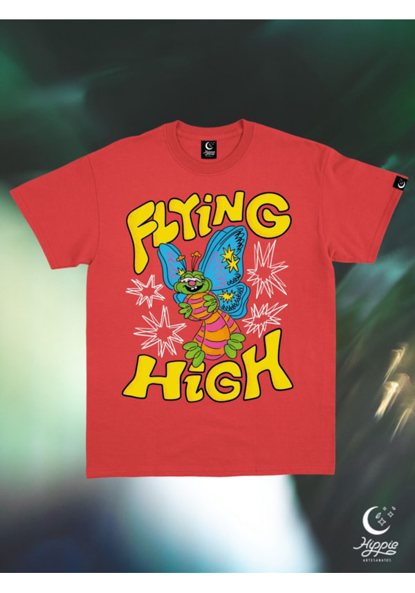 Camiseta Flying High - Vermelha