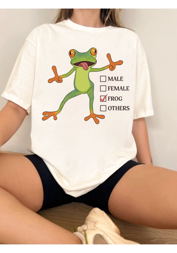 Camiseta Frog - Off-White
