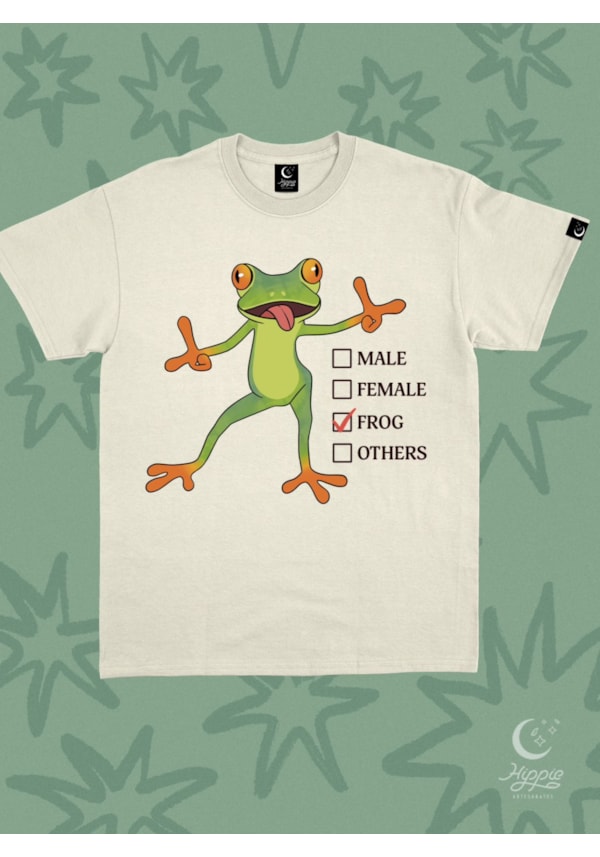 Camiseta Frog - Off-White