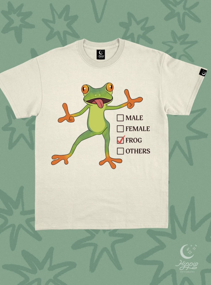 Camiseta Frog - Off-White — imagem 1