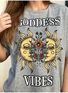 Camiseta Goddess Vibes - Mescla