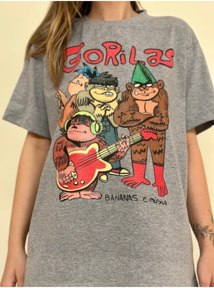 Camiseta Gorilas - Mescla