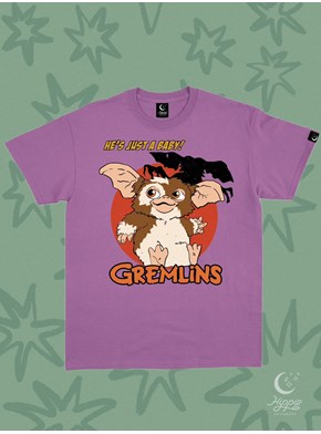 Camiseta Gremlins - Lilás Lavanda