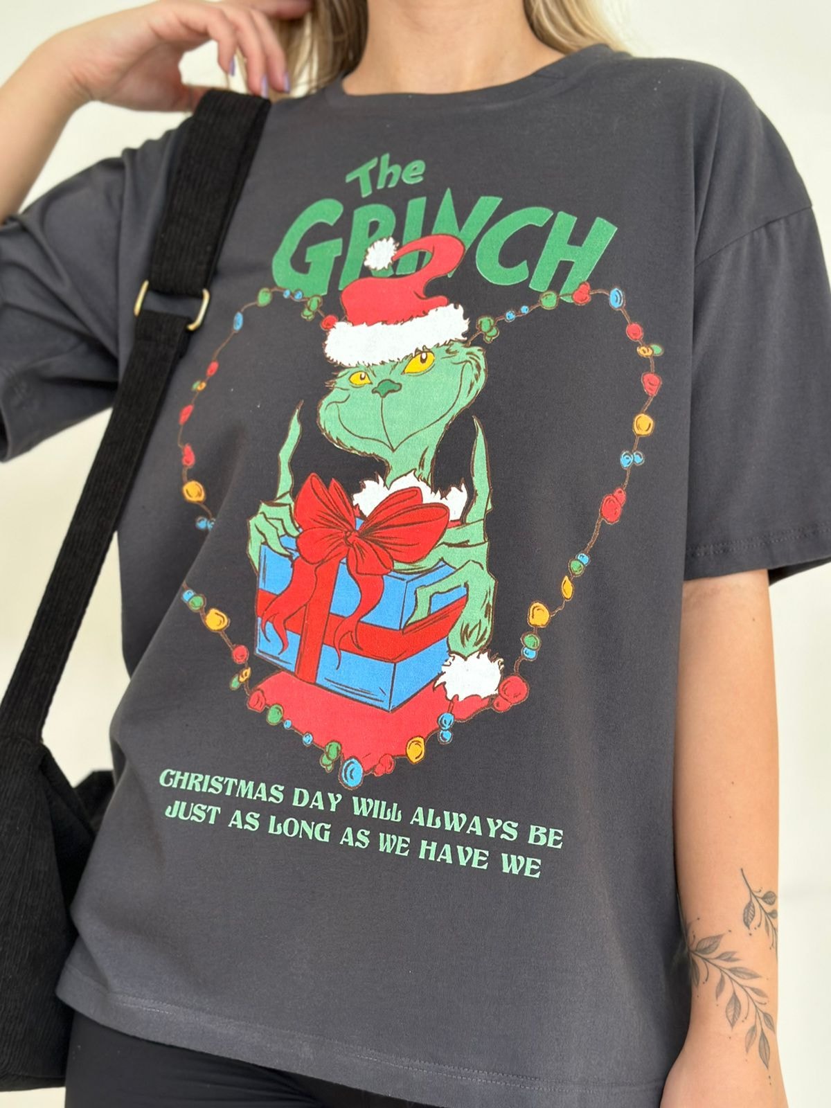 Camiseta Grinch Chumbo