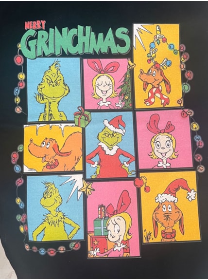 Camiseta Grinchmas - Preta