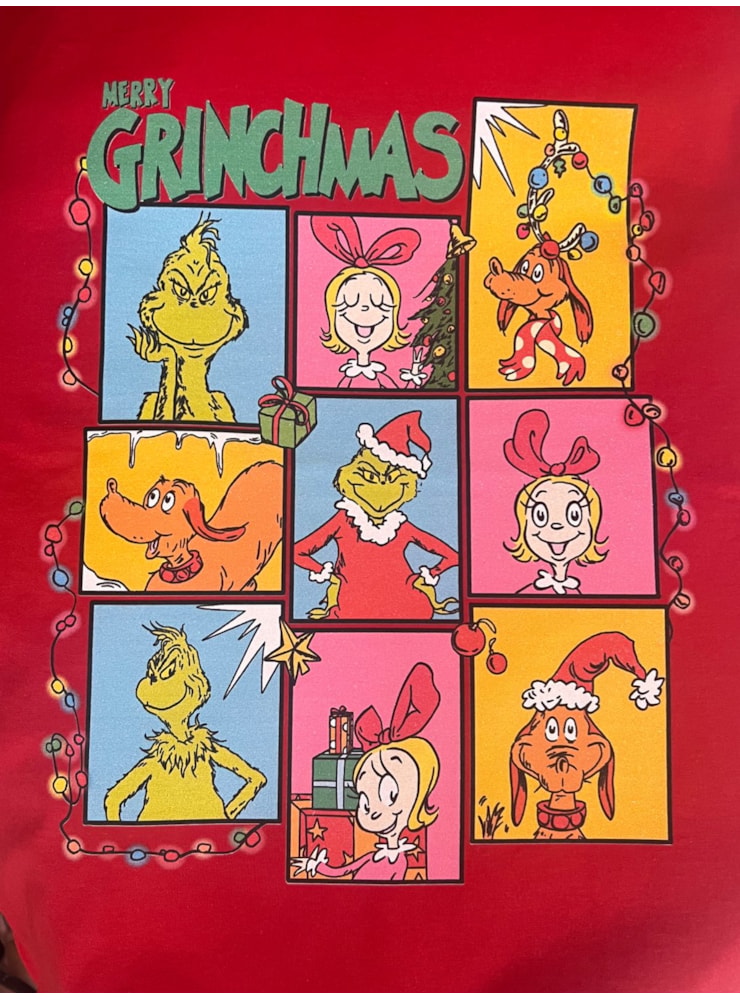 Camiseta Grinchmas - Vermelha — imagem 2