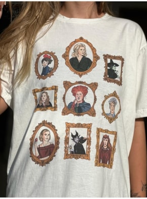 Camiseta Hall das Bruxas - Off-White