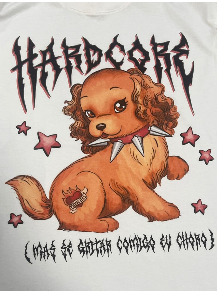 Camiseta Hardcore - Off-White — imagem 2