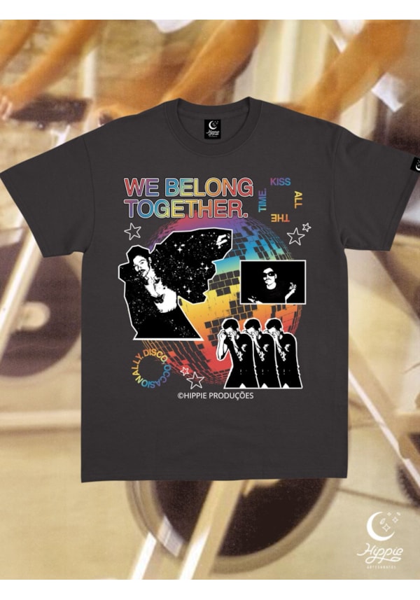Camiseta Harry we belong together - Preta