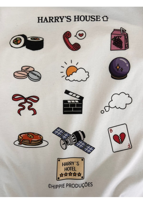 Camiseta Harrys house - Off-White