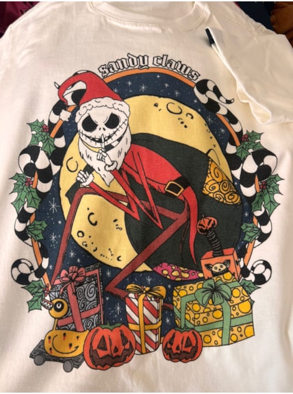 Camiseta Jack Papai Cruel - Off-White
