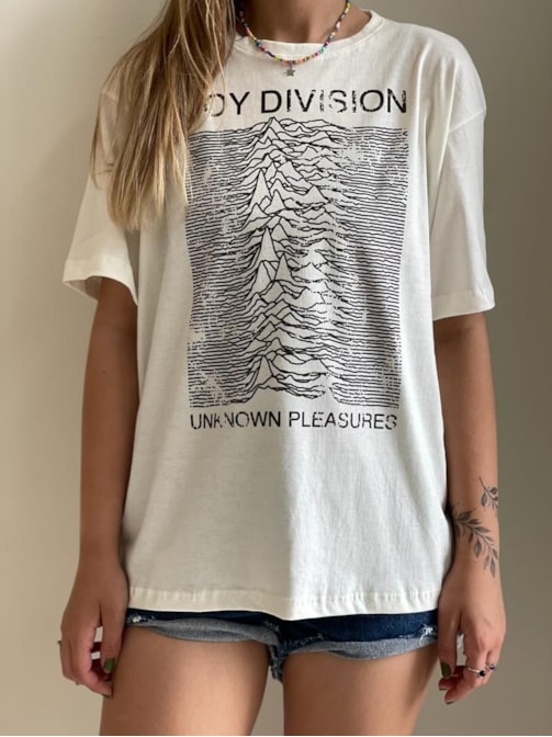 Camiseta Joy Division - Off-White