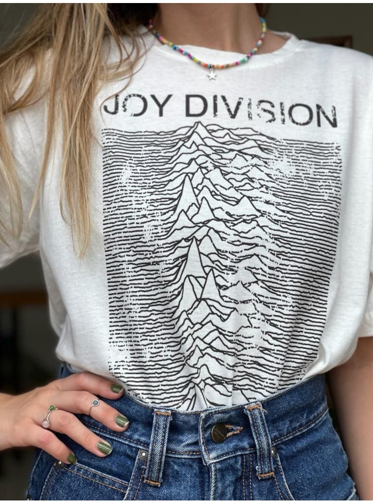 Camiseta Joy Division - Off-White — imagem 1