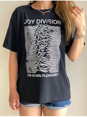 Camiseta Joy Division - Preta