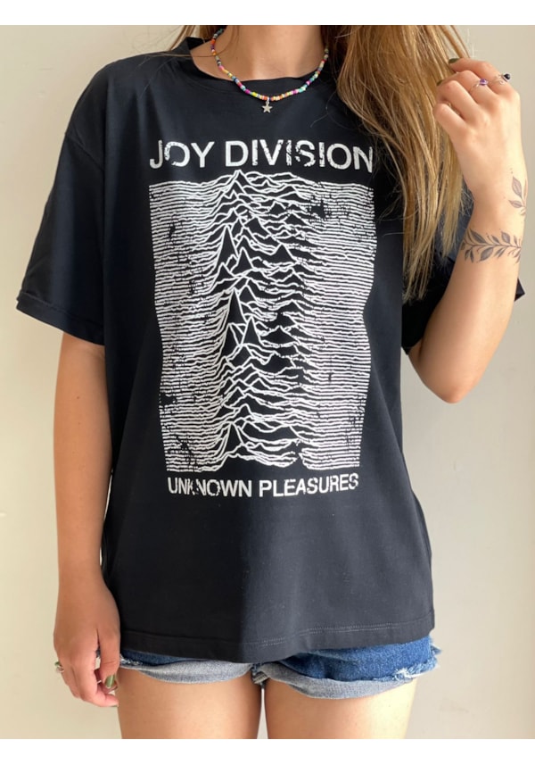 Camiseta Joy Division - Preta