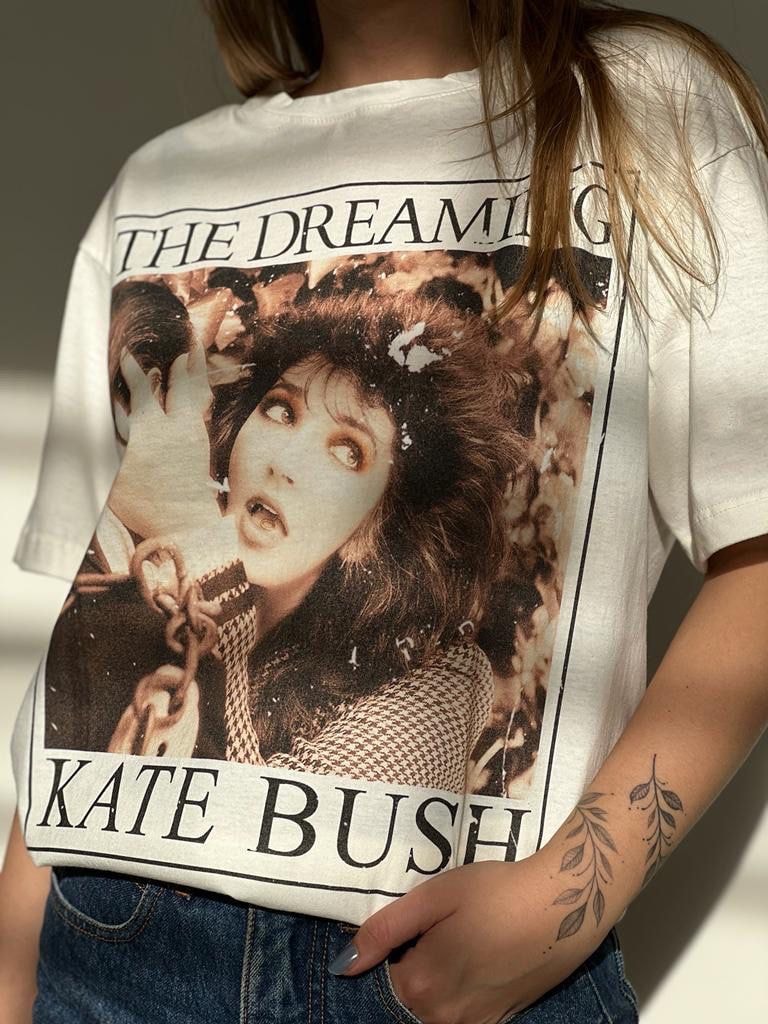 Camiseta Kate Bush - Off-White — imagem 1