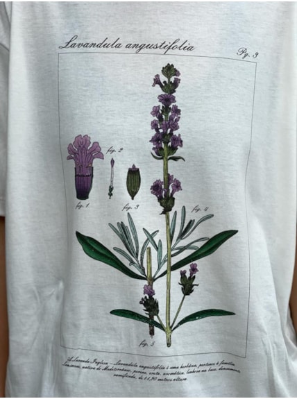 Camiseta Lavanda - Off-White