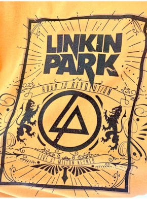 Camiseta Linkin Park - Caramelo