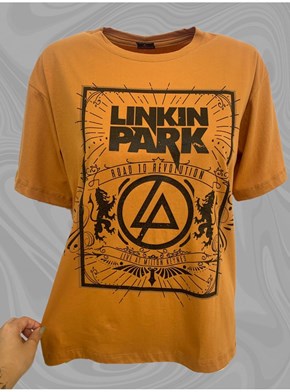 Camiseta Linkin Park - Caramelo