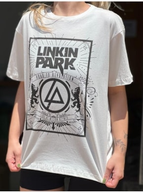 Camiseta Linkin Park - Off-White