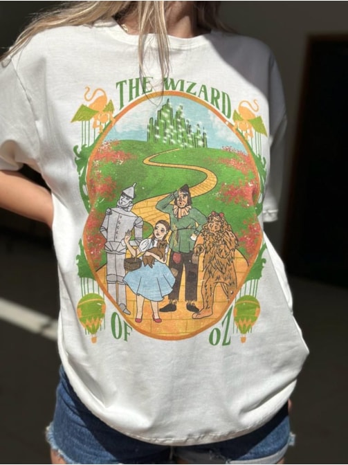Camiseta Mágico de Oz - Off-White